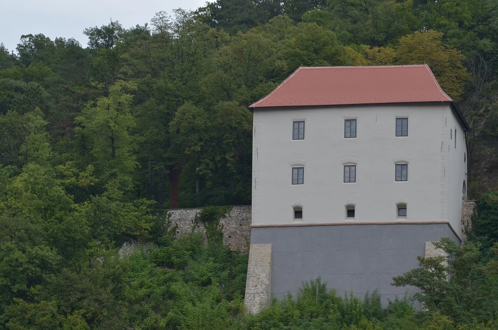 Borgen ovanför Krapina