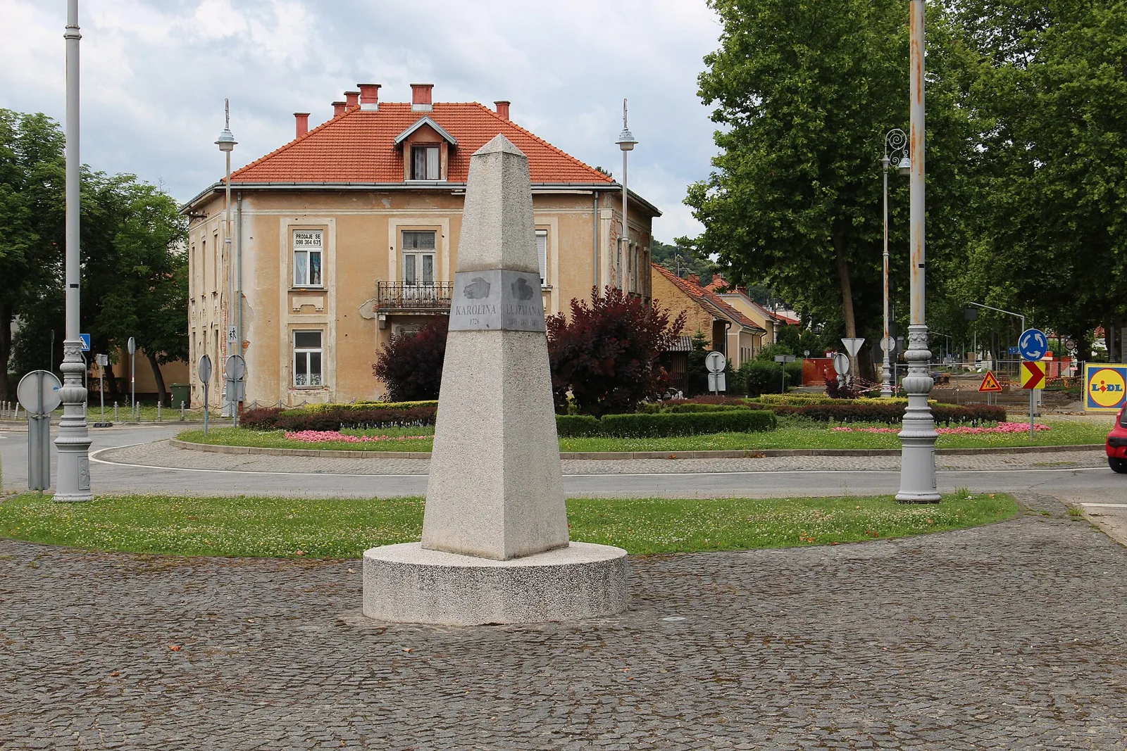 Stadsmiljö i Karlovac
