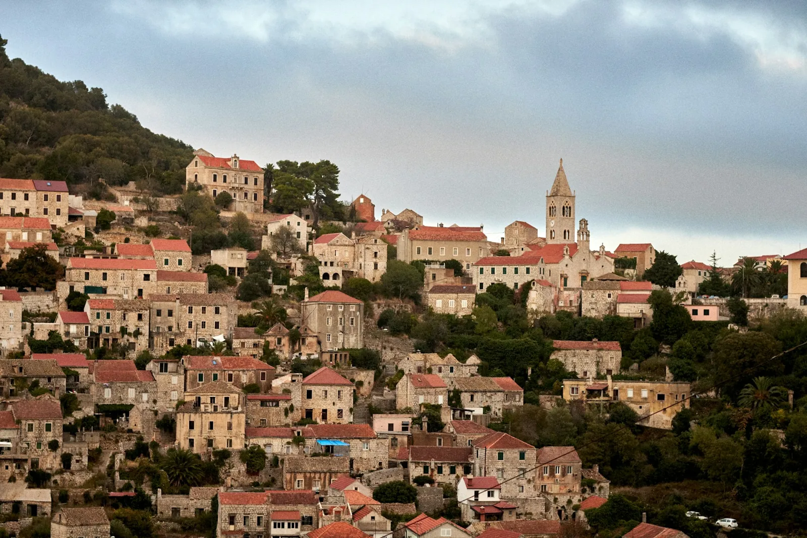 Bebyggelsen på Lastovo