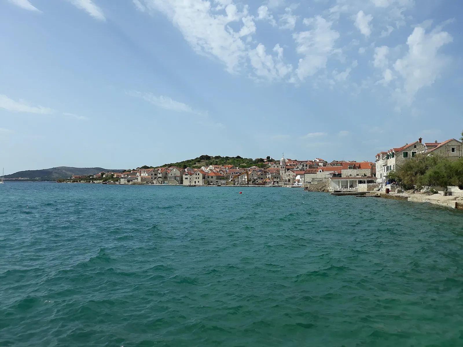 Šepurine på ön Prvić nära Šibenik