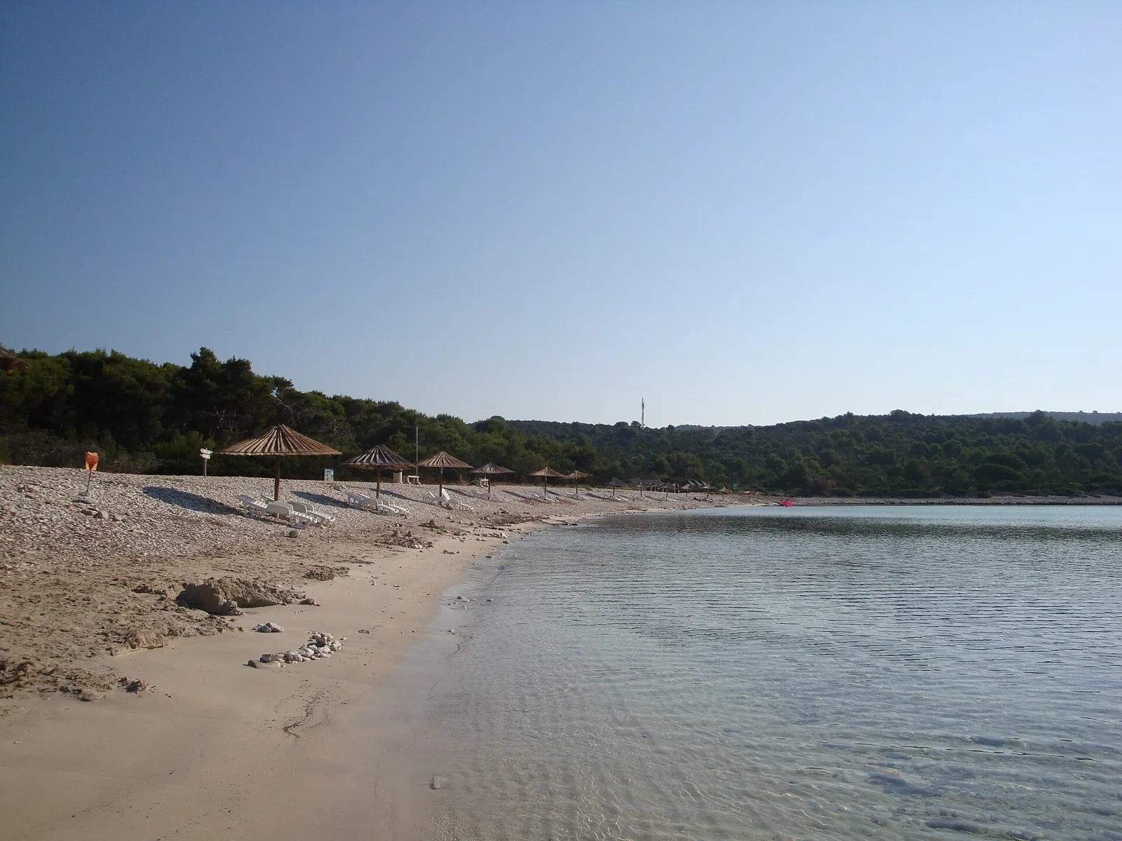 Stranden Sakarun på Dugi otok