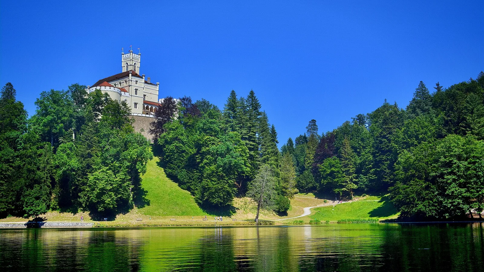Trakošćans slott och park